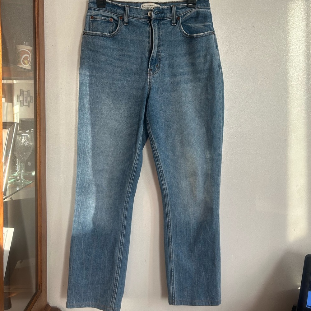 Abercrombie & Fitch Blue High-Rise Jeans